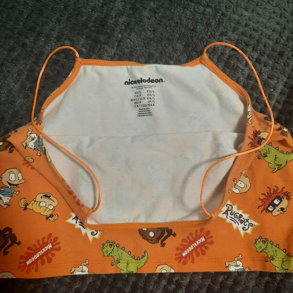 Nickelodeon Rugrats Spaghetti Crop Top - Picture 5 of 5